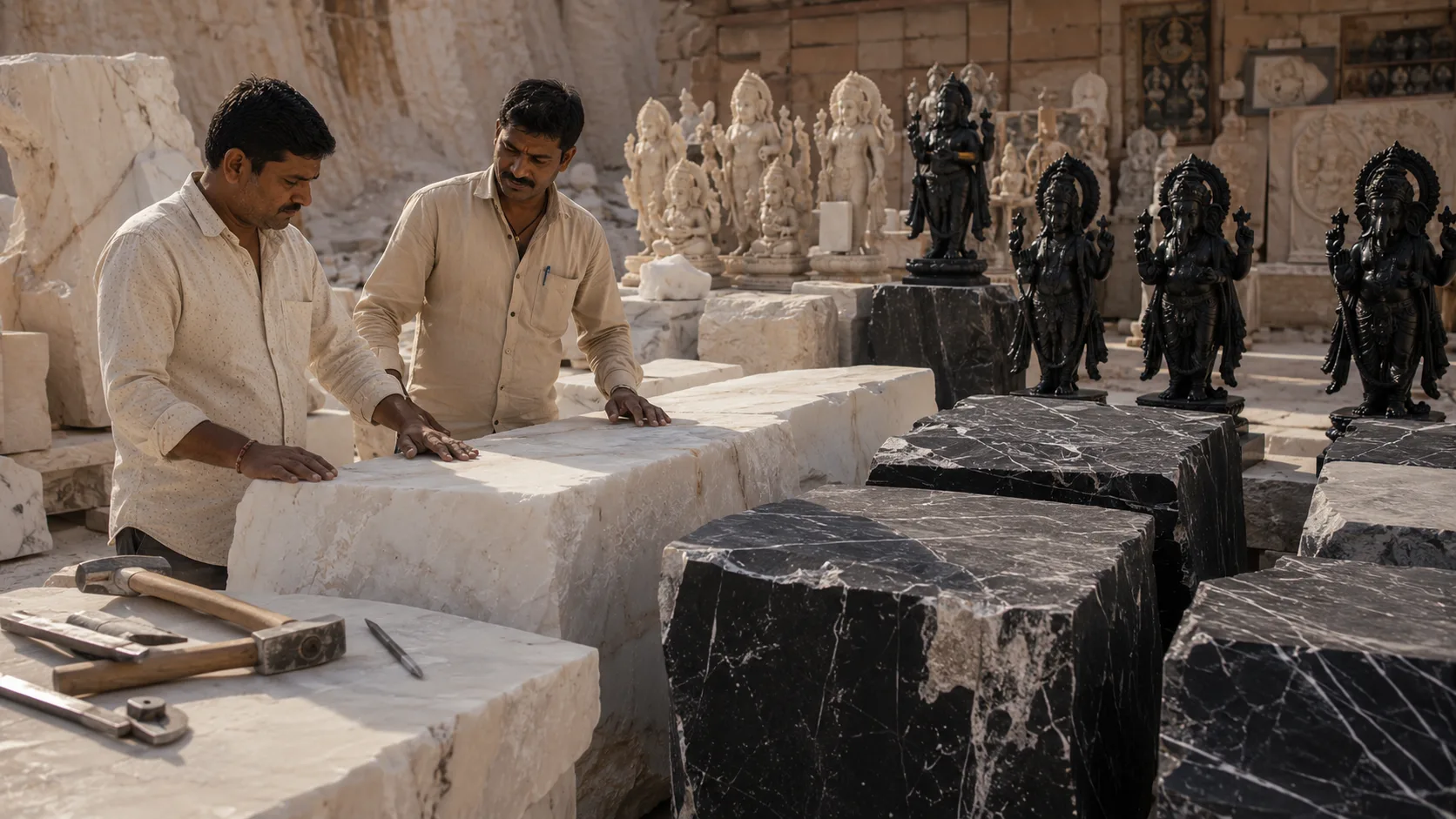 Black Marble vs White Marble Statues Complete Comparison for American Homes