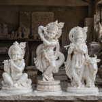Krishna statue poses