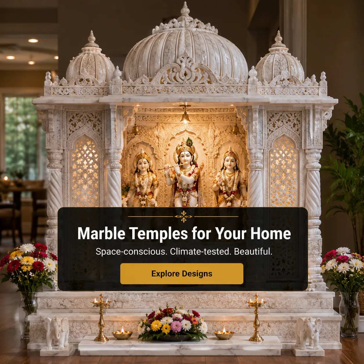 Marble Temple for Your Home