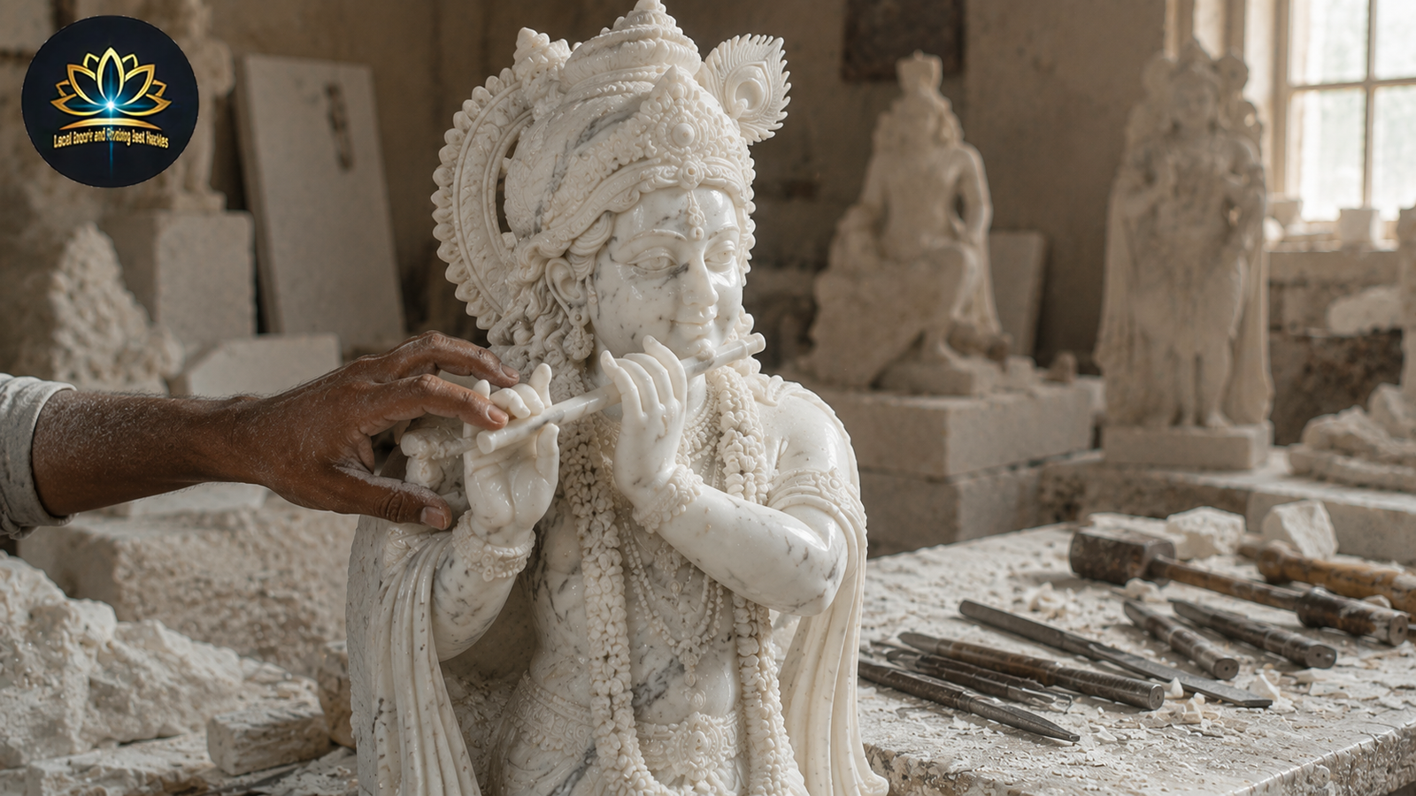 authentic marble idol