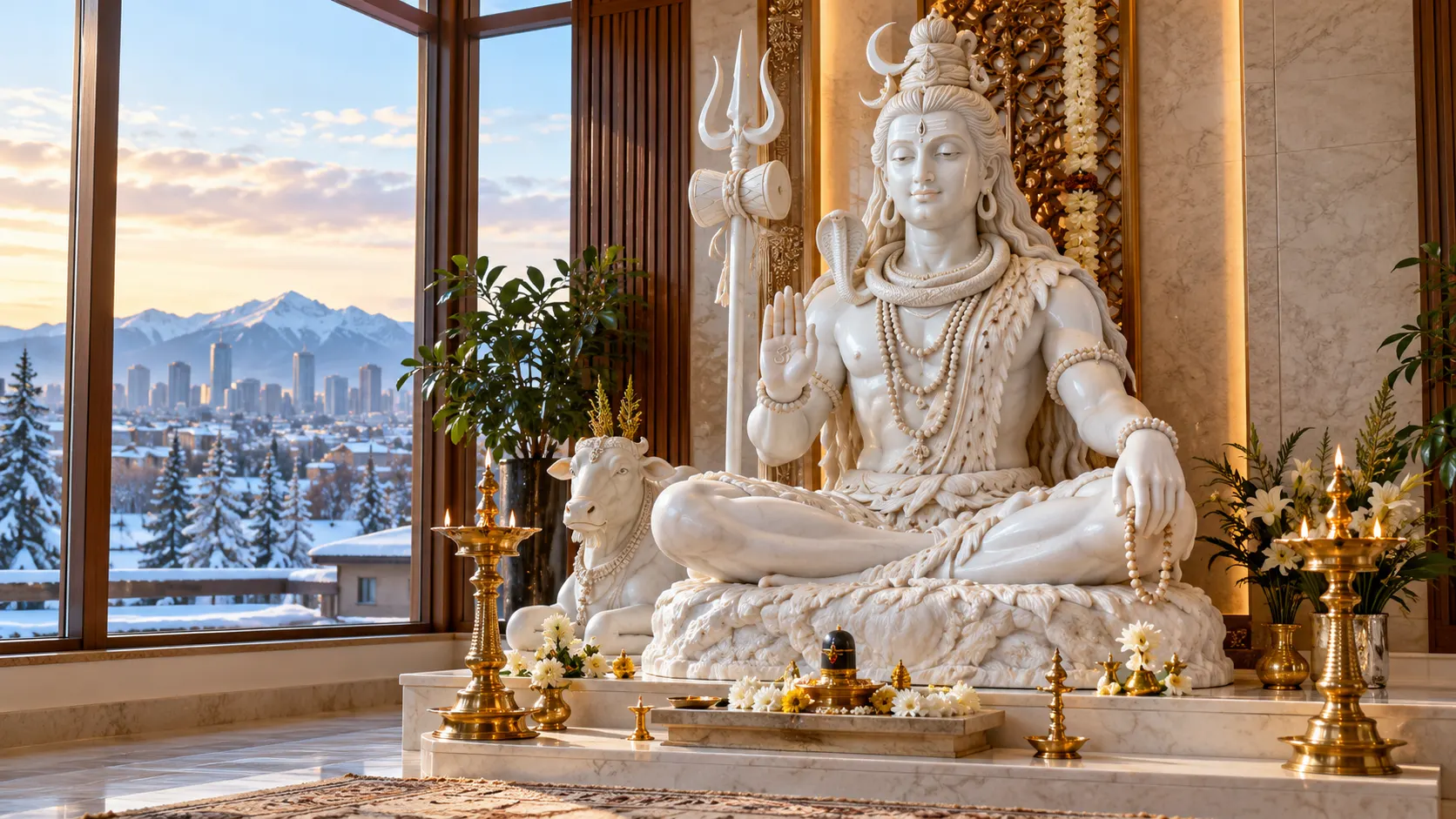 Best Shiva Marble Statue Manufacturing Calgary | Statues World