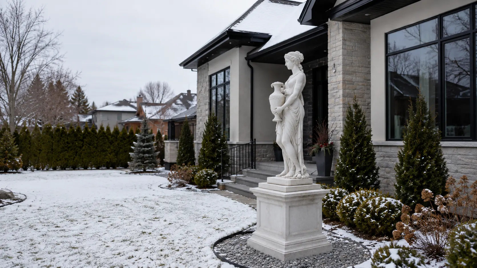 Custom Marble Statues Designing for Canadian Homes and Climates