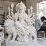Durga marble moorti manufacturing Kolkata