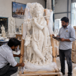 Krishna marble moorti manufacturing Delhi