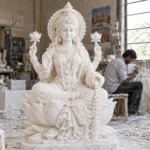Best Lakshmi Marble Moorti Manufacturing in Pune: Jaipur Craftsmanship for a Pune Home Temple 2 Lakshmi marble moorti manufacturing Pune
