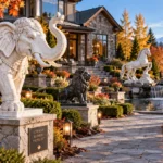 Marble Animal Sculptures Durability for Canadian Gardens and Landscapes
