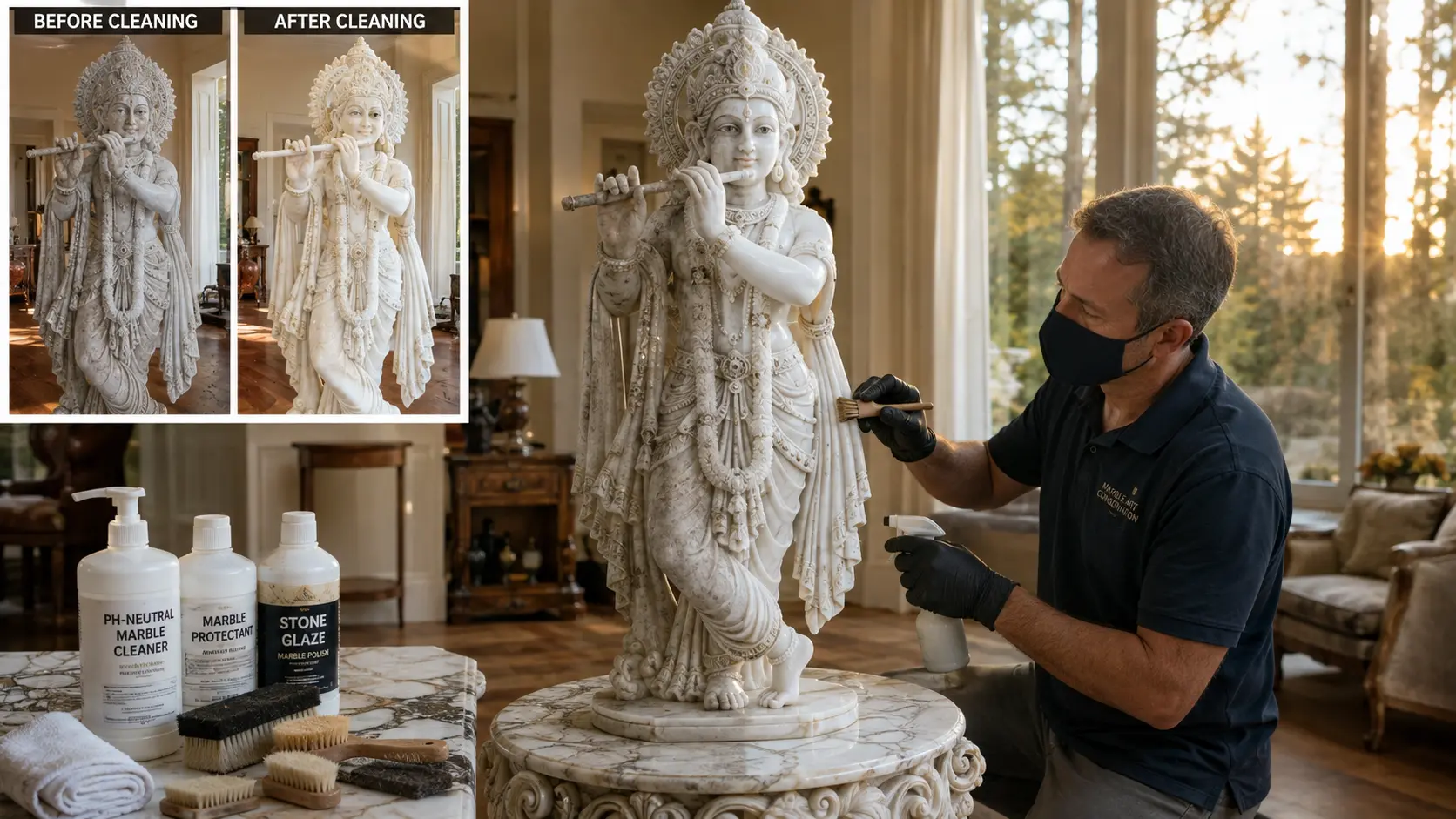 Preserving Marble Statues Professional Care Guide for USA Homes