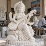 Saraswati marble moorti manufacturing Bangalore