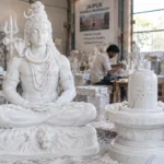Shiva marble moorti manufacturing Varanasi