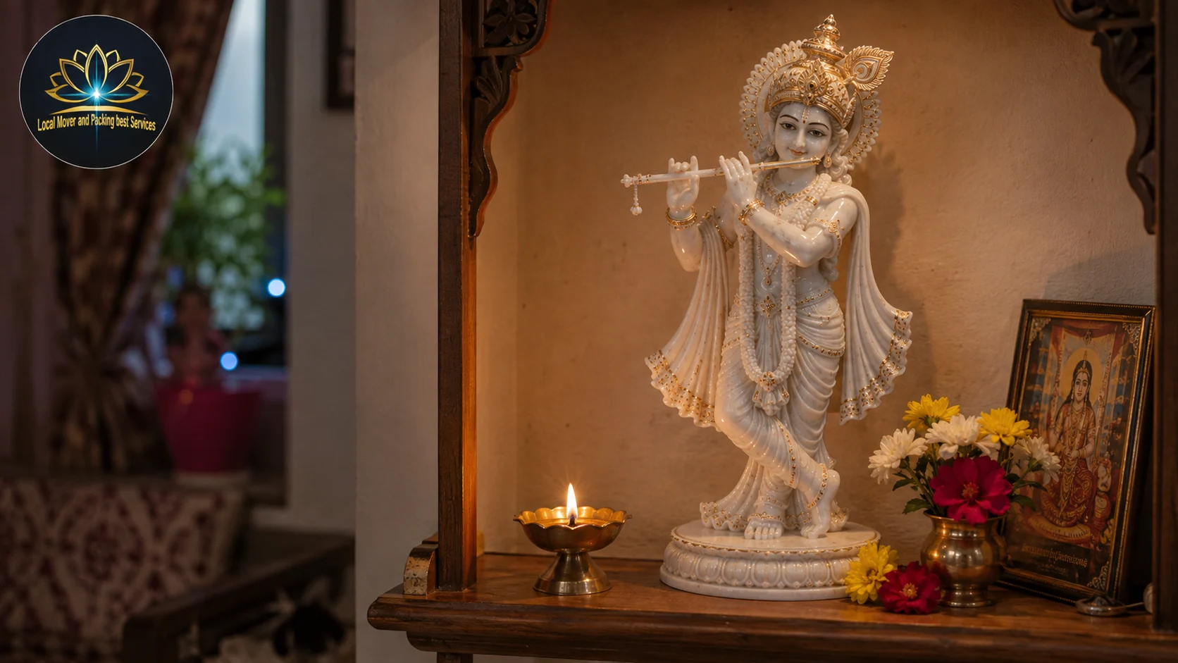 budget Krishna statue