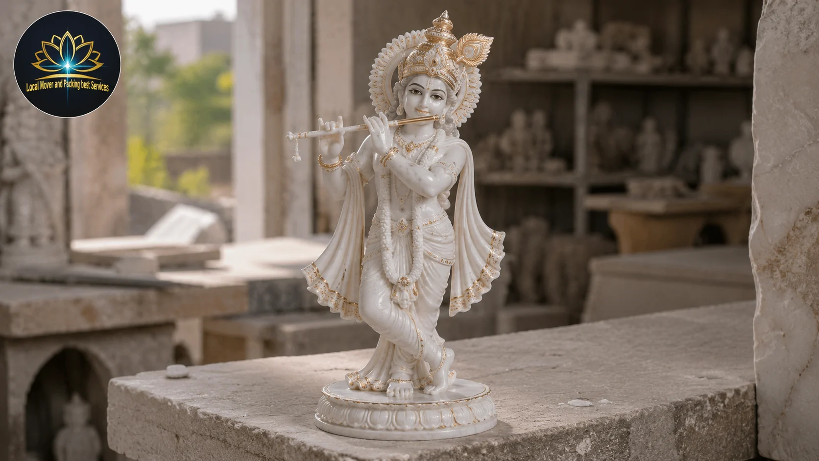 budget Krishna statue