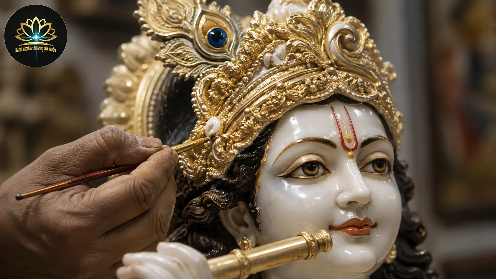 premium Krishna statue