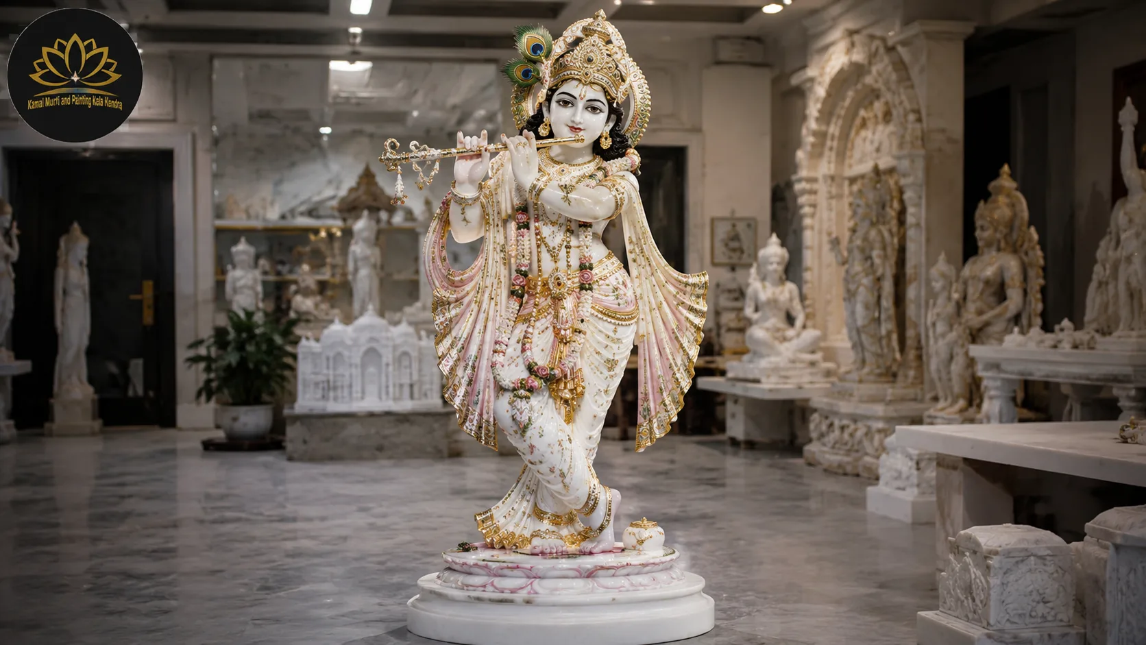 premium Krishna statue