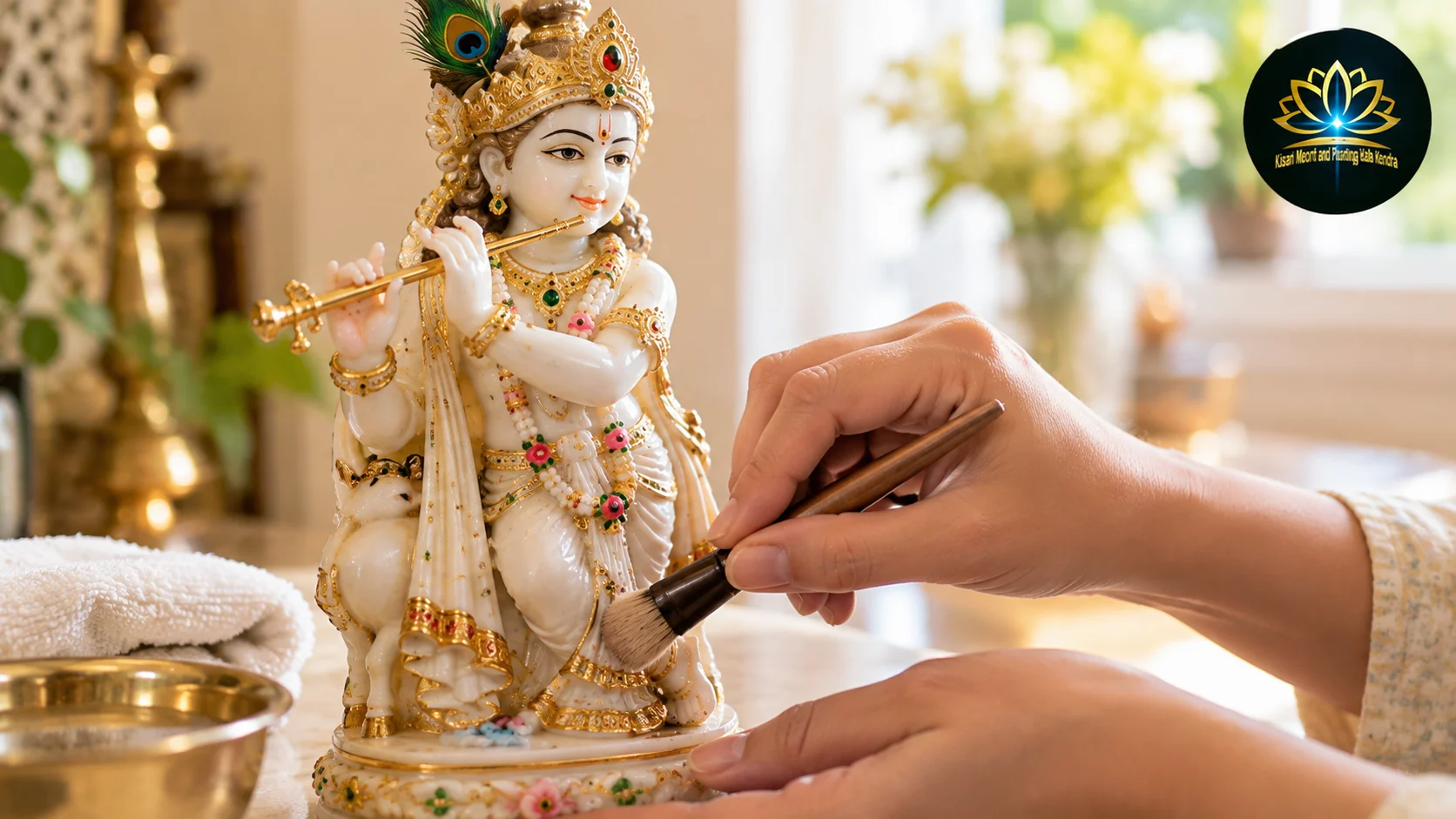 Marble Krishna Statue Care: A Daily Cleaning and Maintenance Guide 2 statue cleaning guide