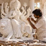 Durga Statue Manufacturing Washington DC Kamal Moorti