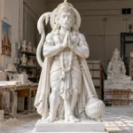 Best Hanuman Marble Moorti Manufacturing in Lucknow: Craftsmanship Worth the Distance 3 Hanuman marble moorti manufacturing Lucknow