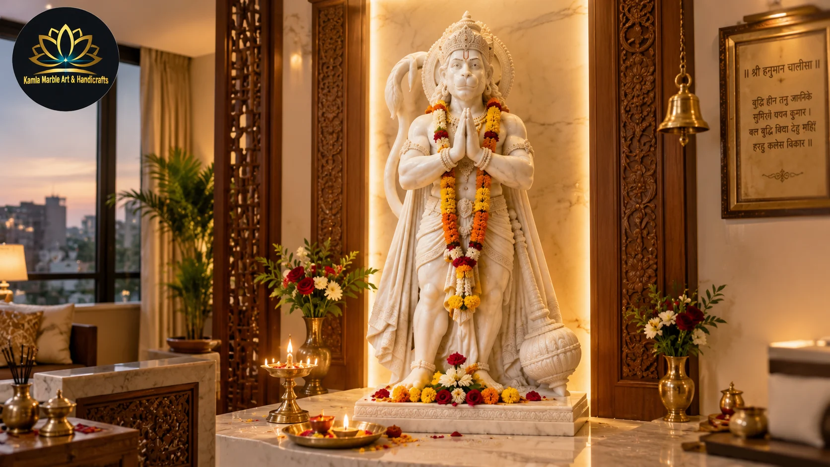 Best Hanuman Marble Moorti Manufacturing in Lucknow: Craftsmanship Worth the Distance 2 Hanuman marble moorti manufacturing Lucknow