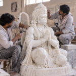 Hanuman marble moorti manufacturing Varanasi