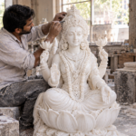 Lakshmi marble moorti manufacturing Mumbai
