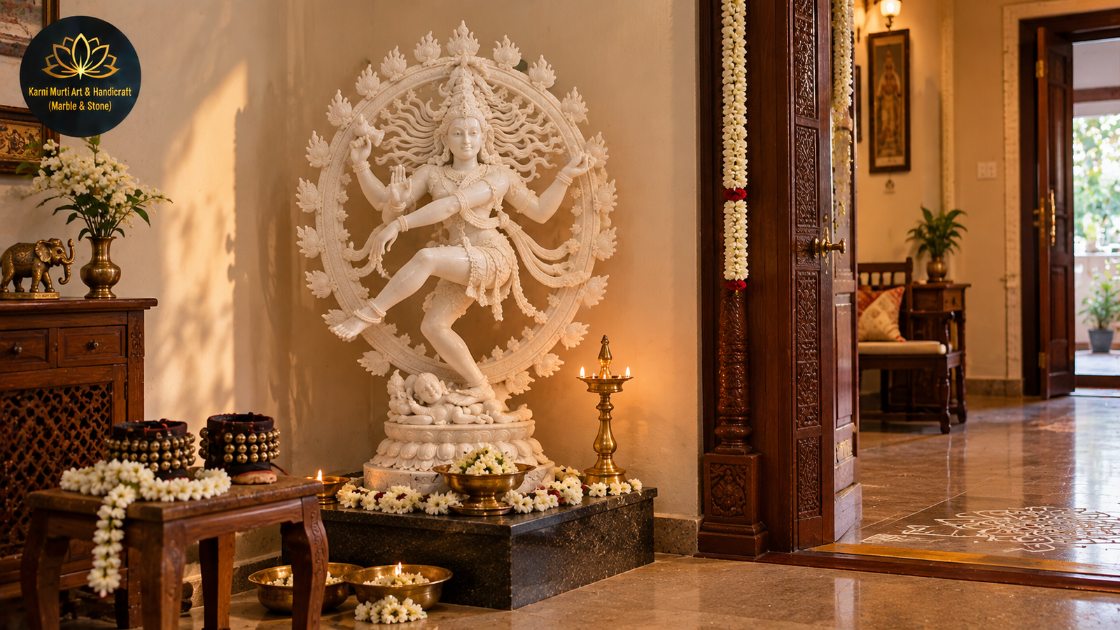Nataraj marble moorti manufacturing Chennai