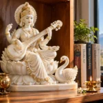 Saraswati Marble Statue Manufacturing Denver Kamal Moorti