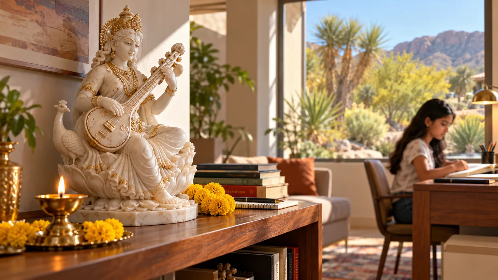 Saraswati Marble Statue Manufacturing Las Vegas