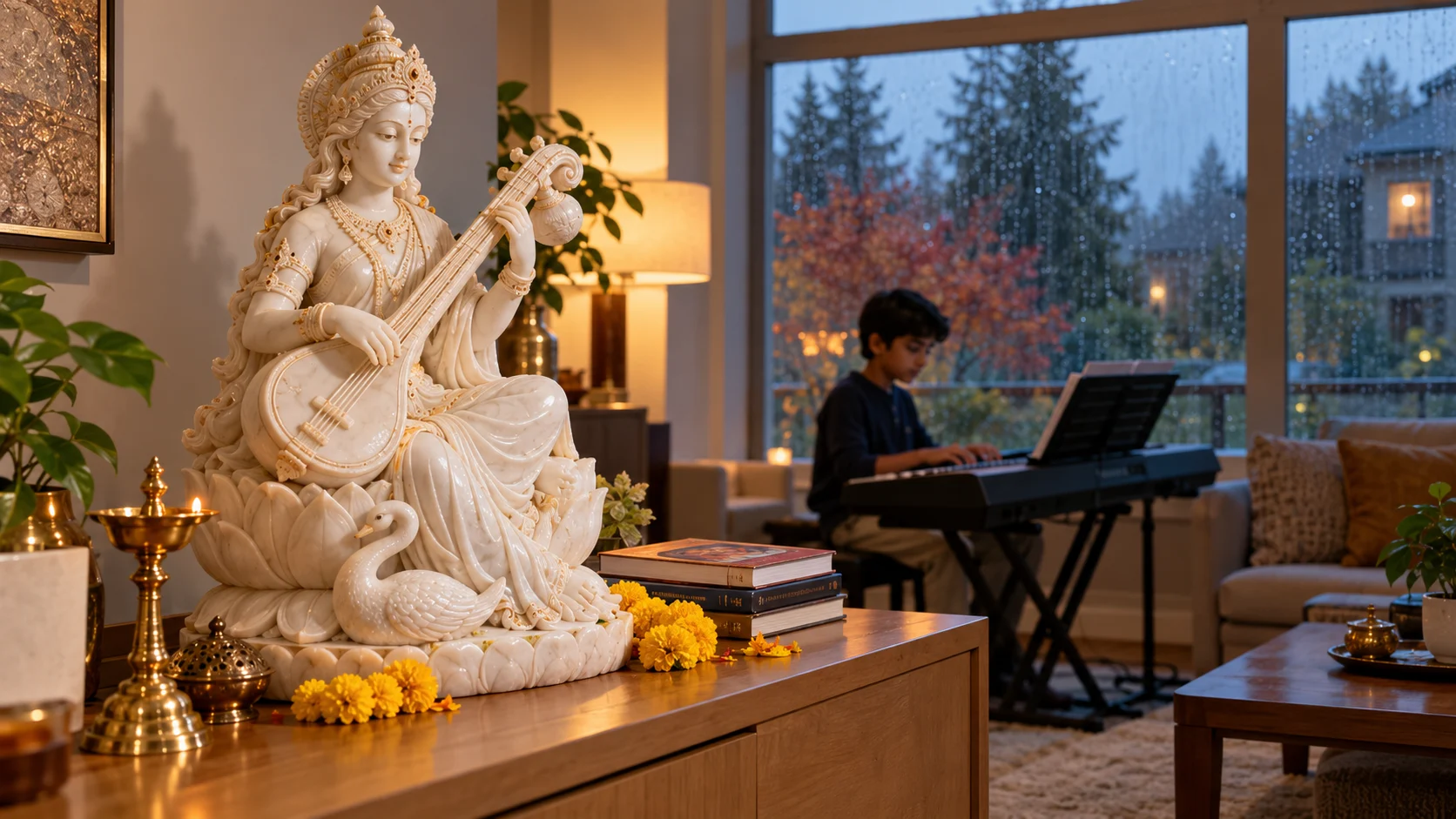 Saraswati Marble Statue Manufacturing Richmond